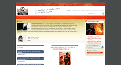 Desktop Screenshot of prevention-formation.com